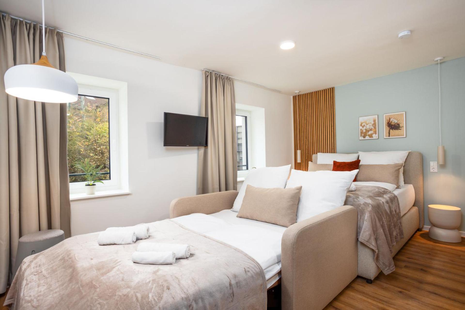 Dwellstay - City Apartments Fulda Ruang foto